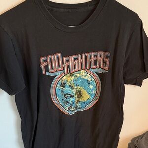Black Foo Fighters Graphic T-Shirt
